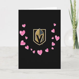 Tarjeta Caballeros Dorados de Vegas Amor de San Valentín L