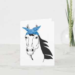 Tarjeta Caballo Adorable  Hola, Amor Pensando en Ti Ecuest