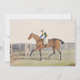 Tarjeta Caballo de carreras británico (La Duquesa)