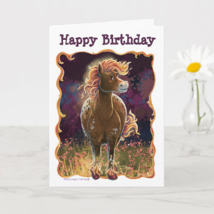 Tarjeta Caballo de Fuego Tiempo de Fiesta