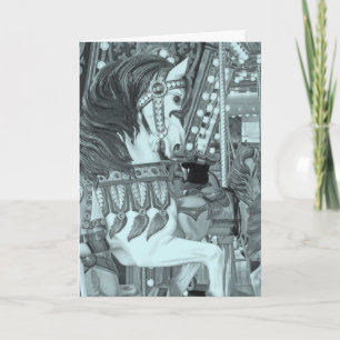 Tarjeta Caballo de merry tintado