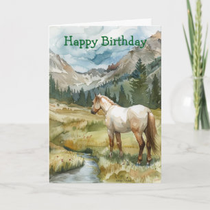 Tarjeta Caballo de Montaña