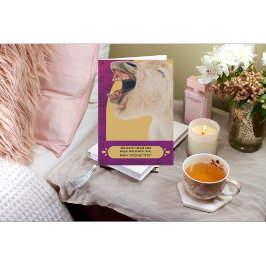 Tarjeta Caballo divertidísimo y con los malos dientes se p