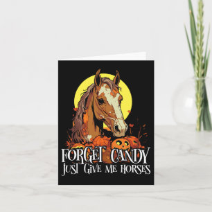 Tarjeta Caballo Halloween Disfraces De Caballo De Caballo 