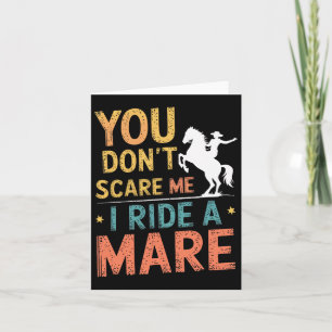 Tarjeta Caballo Lover Riding Ecuestre Homo Rider