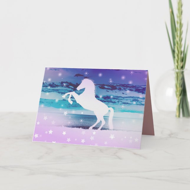 Tarjeta Caballo místico (Anverso)