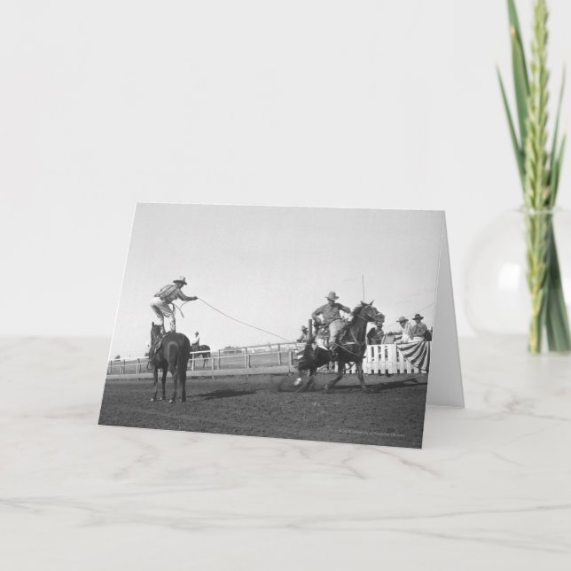 Tarjeta Caballo Roping (Anverso)