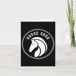 Tarjeta Caballo Snob Pony Horseback Riendo Ropa Equestria