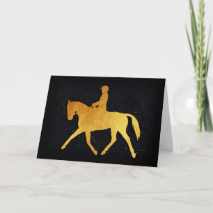 Tarjeta Caballo Y Jinete
