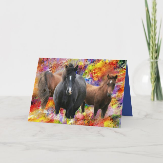 Tarjeta Caballos (Anverso)