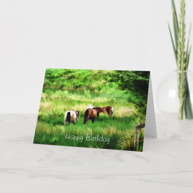 TARJETA CABALLOS (Anverso)