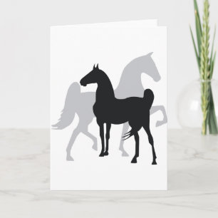 Tarjeta Caballos adoquinados