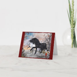 Tarjeta Caballos de Navidad 2022 ver2