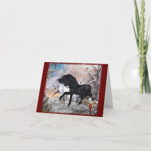 Tarjeta Caballos de Navidad 2022 ver2