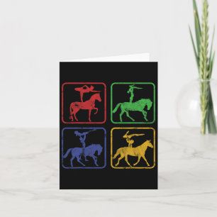 Tarjeta Caballos ecuestres de equitación en Dressa