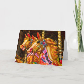 Tarjeta Caballos en curso