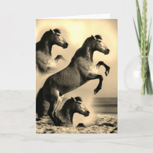 Tarjeta Caballos en el arte