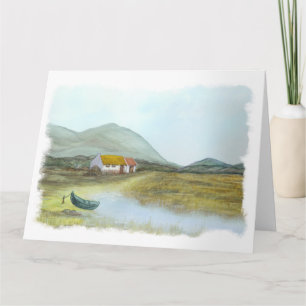 Tarjeta Cabaña irlandesa de Brigid O'Neill Hovey