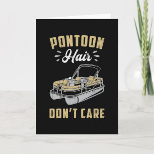 Tarjeta Cabello de pontón no le importa el barco velero