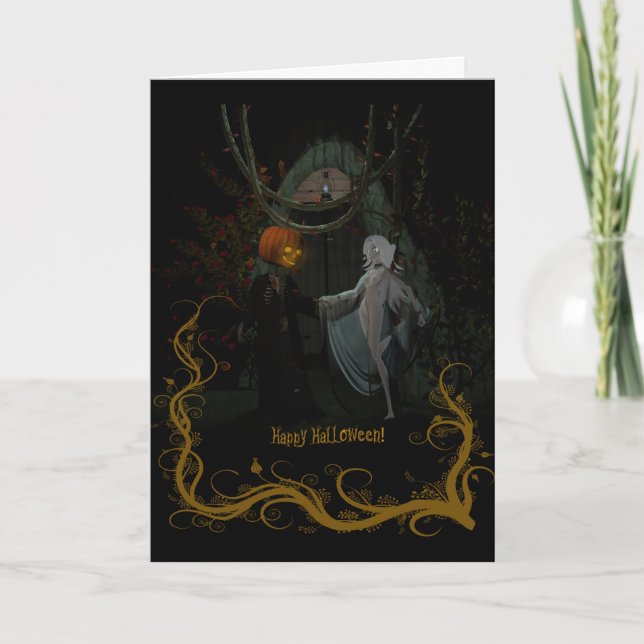 Tarjeta Cabeza de calabaza (Anverso)