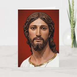 Tarjeta Cabeza de Cristo por Mark Edward Westerfield según