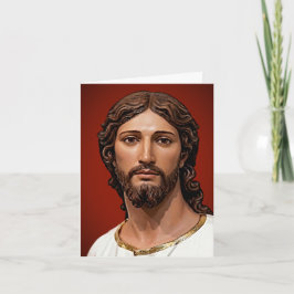 Tarjeta Cabeza de Cristo por Mark Edward Westerfield según