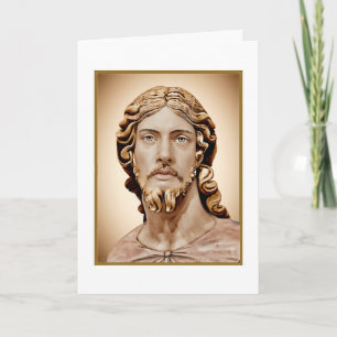 Tarjeta Cabeza de Cristo por Mark Edward Westerfield según