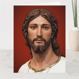 Tarjeta Cabeza de Cristo por Mark Edward Westerfield según