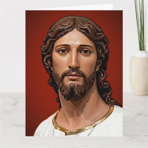 Tarjeta Cabeza de Cristo por Mark Edward Westerfield según