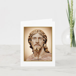 Tarjeta Cabeza de Cristo por Mark Edward Westerfield según