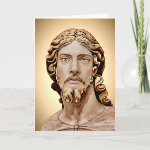 Tarjeta Cabeza de Cristo por Mark Edward Westerfield según