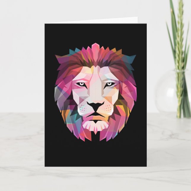 Tarjeta Cabeza de león (Anverso)