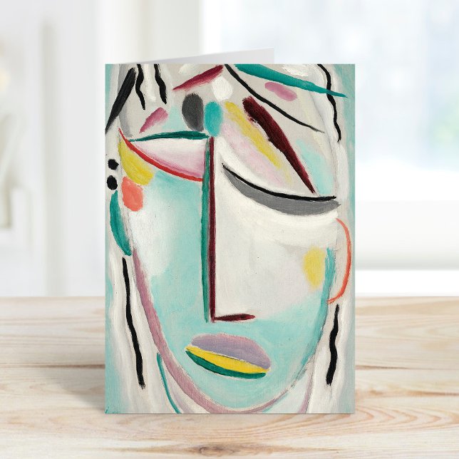 Tarjeta Cabeza de salvador, mártir | von Jawlensky (Subido por el creador)