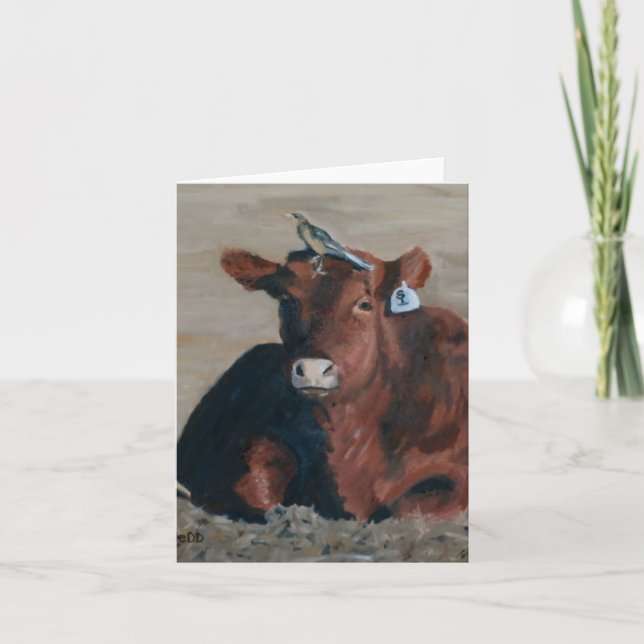 Tarjeta Cabeza del pájaro (Anverso)