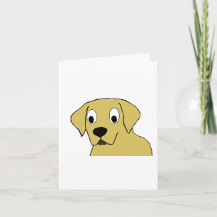 Tarjeta Cabeza personalizado amarillo LR