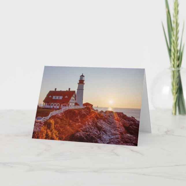 Tarjeta Cabo Elizabeth Maine (Anverso)