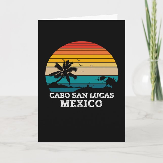 TARJETA CABO SAN LUCAS MÉXICO (Anverso)