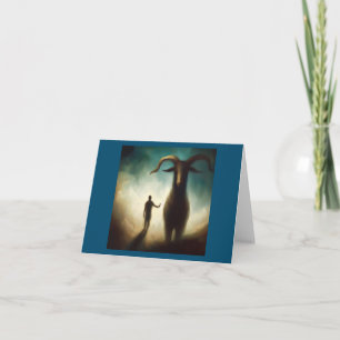 Tarjeta Cabra animal espiritual 2