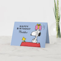 Cacahuetes | Cumpleaños de Snoopy y Woodstock | Añ