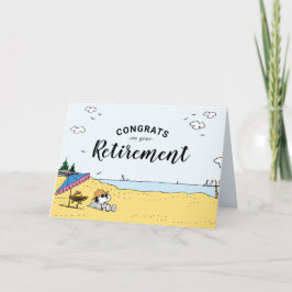 Tarjeta Cacahuetes | Felicitaciones por su jubilación