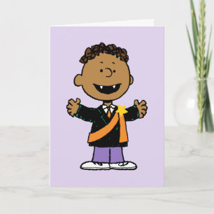 Tarjeta Cacahuetes Franklin Halloween Vampiro