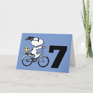 Tarjeta CACAHUETES Snoopy Feliz Cumpleaños
