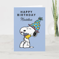 Cacahuetes | Snoopy & Woodstock Abrazos de cumplea
