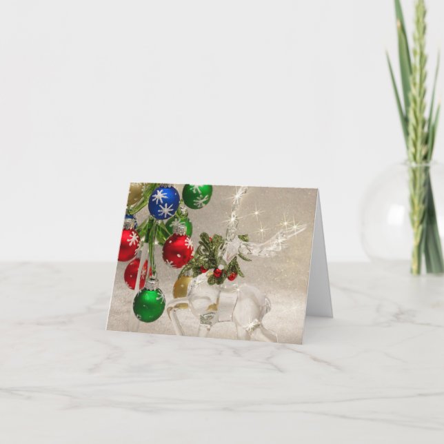 Tarjeta Cacería de renos de cristal (Anverso)