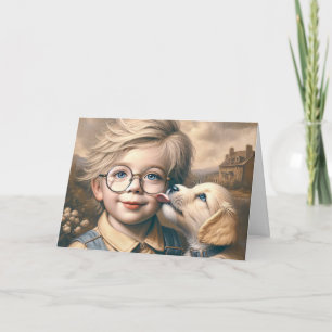 Tarjeta Cachorro de cachorro