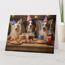 Tarjeta Cachorros de Fiesta
