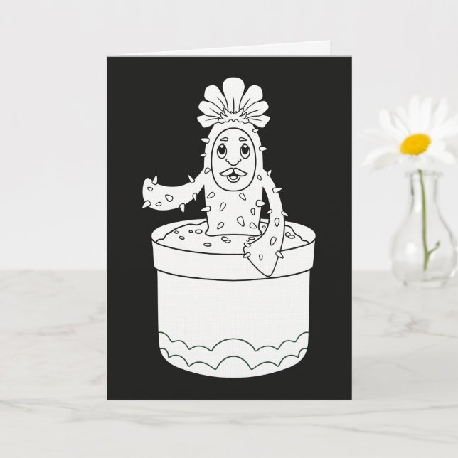 Tarjeta Cactus Bailarín (Planta pequeña)