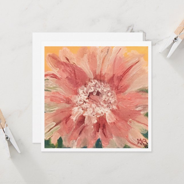 Tarjeta Cactus Blossom (Anverso/Reverso In Situ)