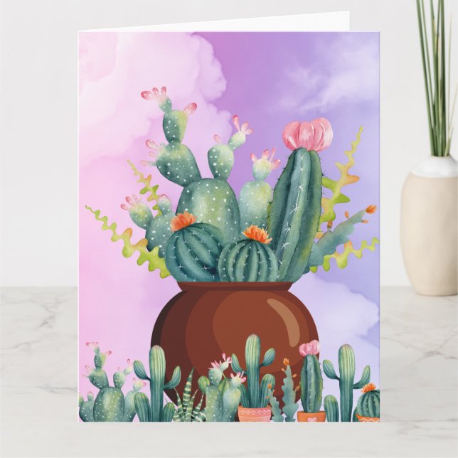Tarjeta Cactus Card (Anverso)