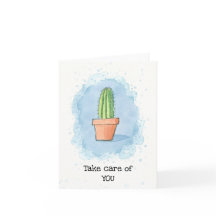 Cactus in Pot - Azul